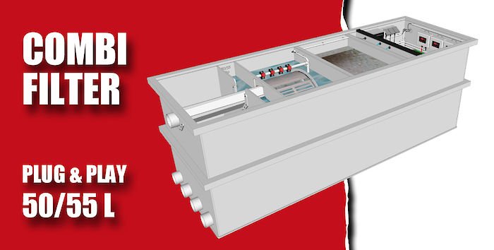 AquaKing Combi Filter Plug & Play 50/55 L